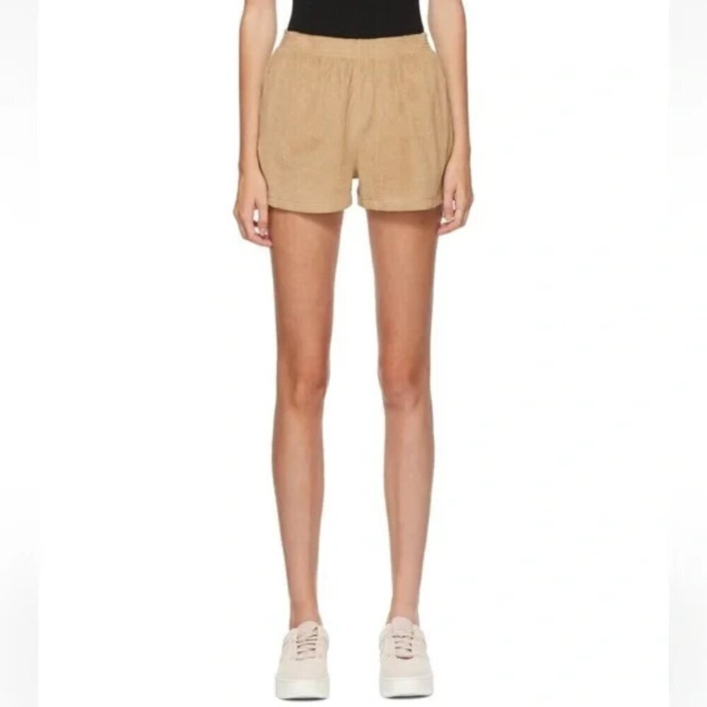 Gil Rodriguez Terry Port Shorts Size S Beige SSENSE Exclusive $90